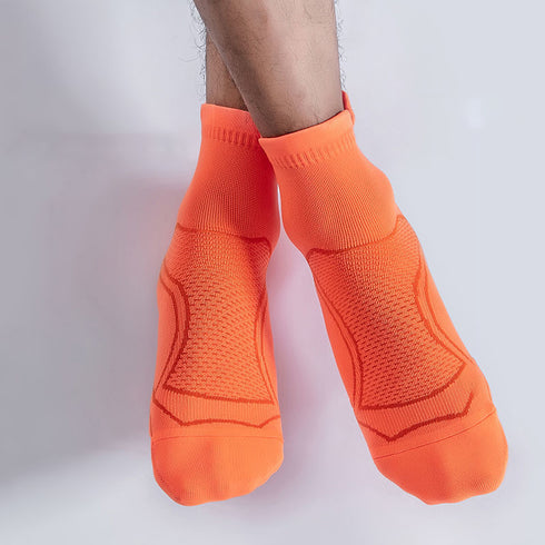Sports Yoga Running Marathon Men And Women Short Tube Couple Socks - ROUTINE FASHION